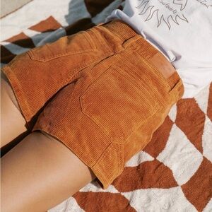Surf Locos Corduroy Shorts – Brown – Size 29 – NWT